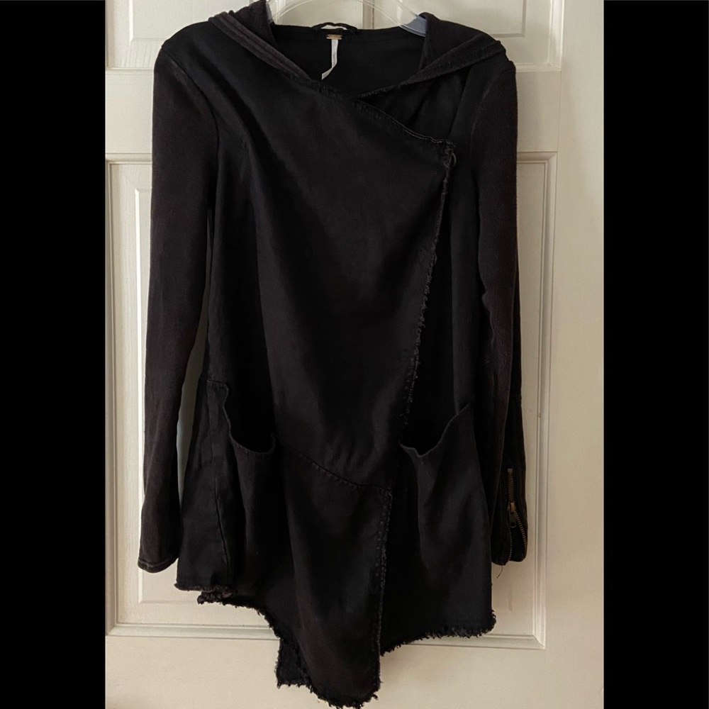 Free People Black Jacket XS
